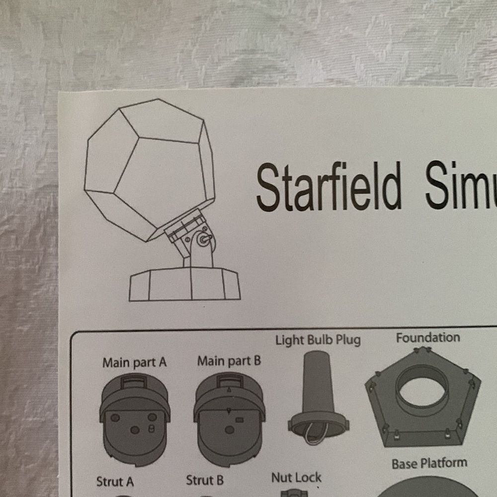 Starfield Simulation Light DIY - Picture 2 of 9